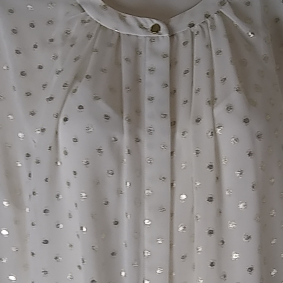 Blouse, Embellished, Cami Lining, Sz M - Picture 2 of 5